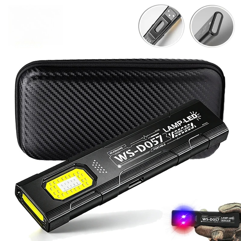 Outdoor Lighting Electric - Светодиодный фонарик-брелок с USB-C зарядкой, портативный
