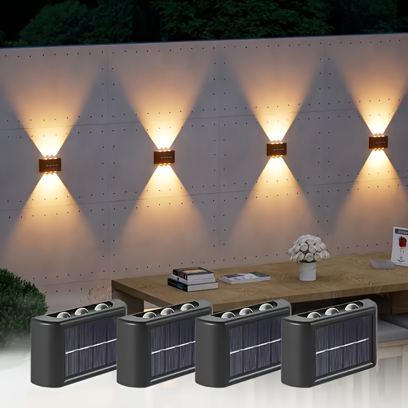 Outdoor Lighting Construction - Светодиодный солнечный светильник для улицы, водонепроницаемый,