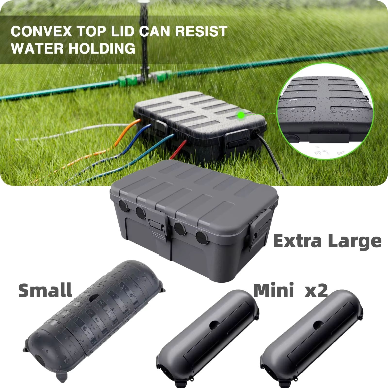 Outdoor Lighting Construction - Большие всепогодные защитные колпаки для уличных