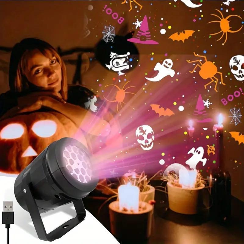 Outdoor Lighting Halloween - Светодиодный проектор для Хэллоуина и Рождества: