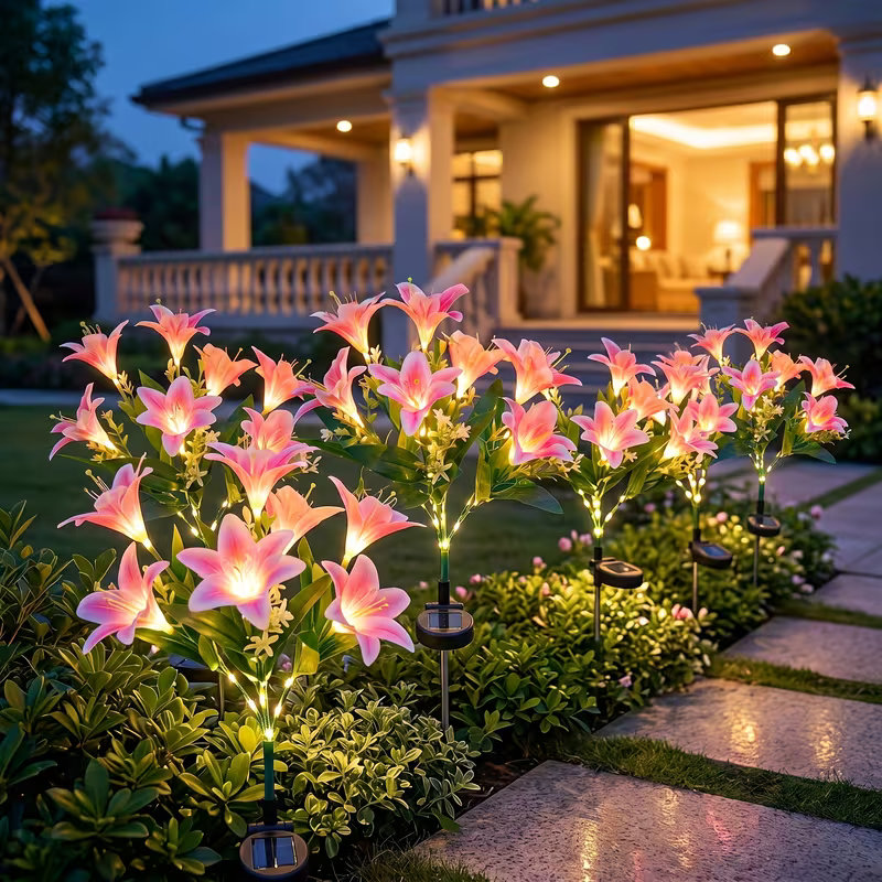 Halo Outdoor Lighting - Солнечные светильники для газона в форме