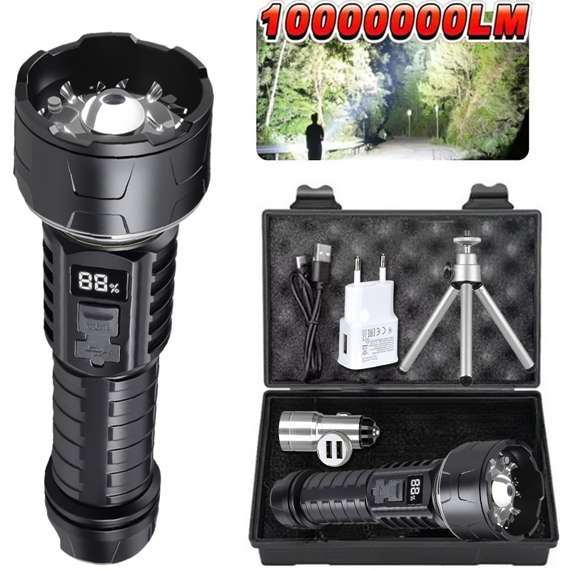 Outdoor Lighting Rechargeable - Светодиодный фонарик COB, перезаряжаемый фонарь, 7-ядерный