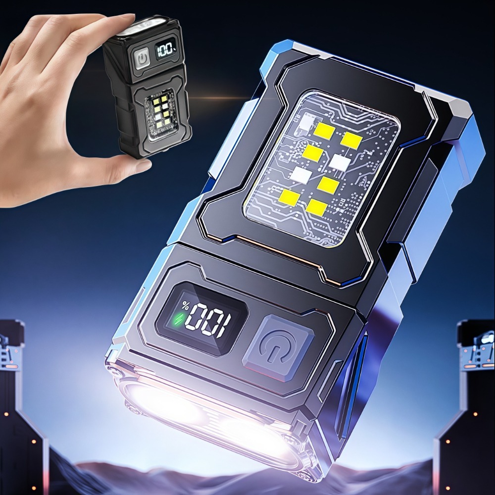 Outdoor Lighting Rechargeable - Перезаряжаемый мини-фонарик LED с магнитным креплением,