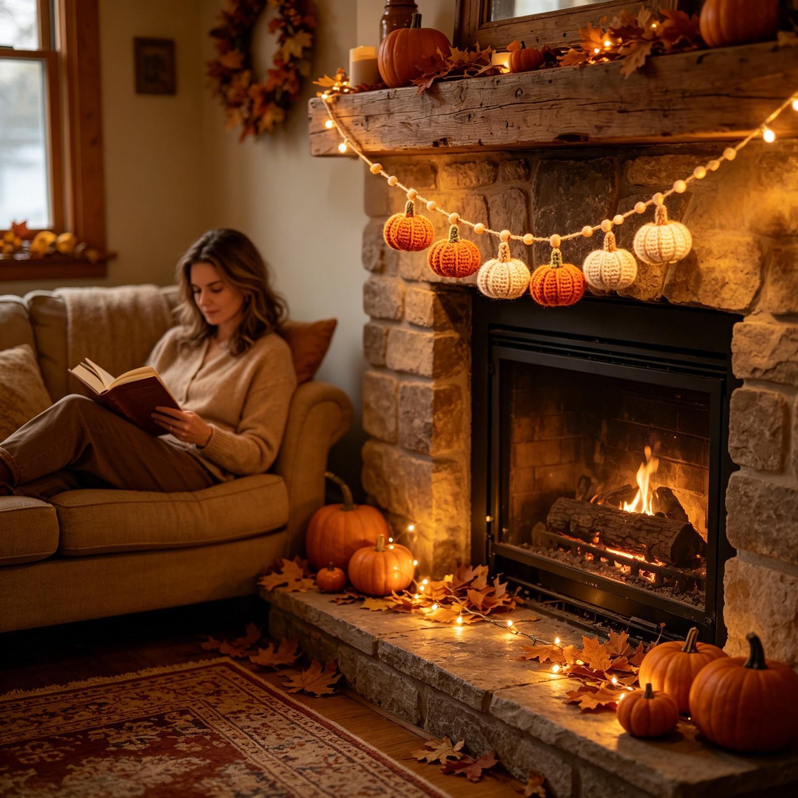 Осенняя гирлянда для Хэллоуина – обзор и цена Outdoor Lighting Halloween