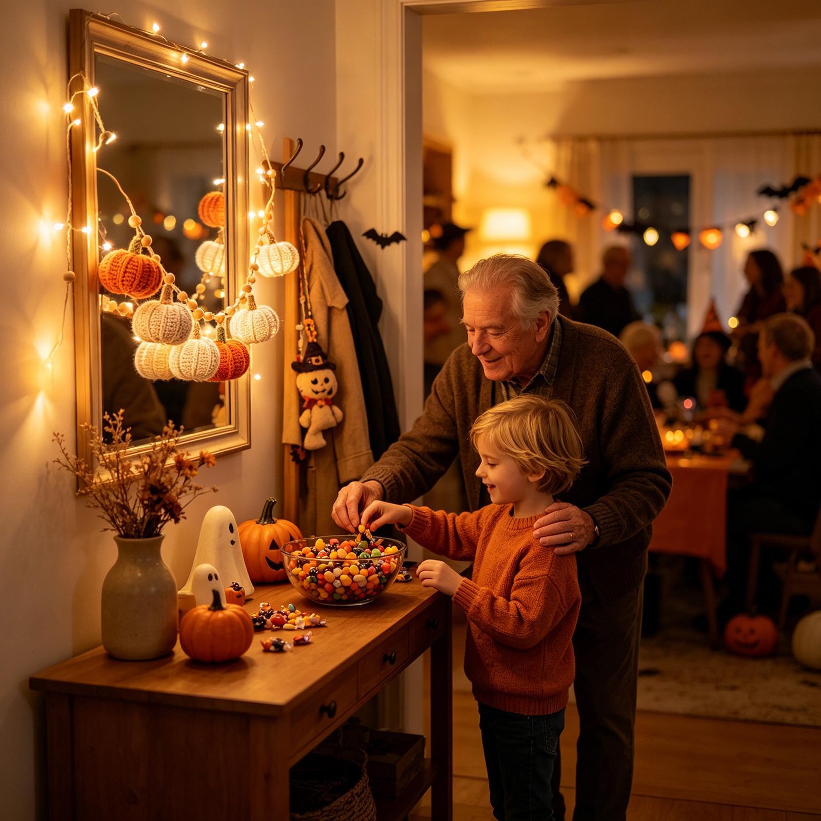 Осенняя гирлянда для Хэллоуина – обзор и цена Outdoor Lighting Halloween