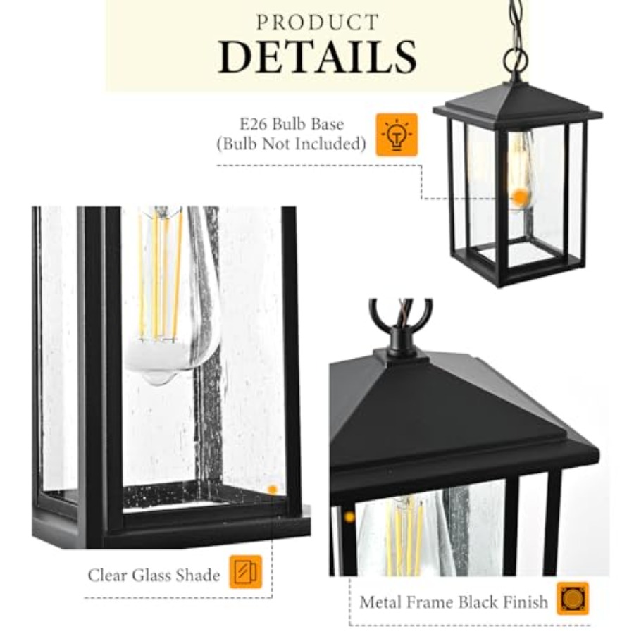Уличные подвесные светильники  – обзор и цена Outdoor Lighting Pendant