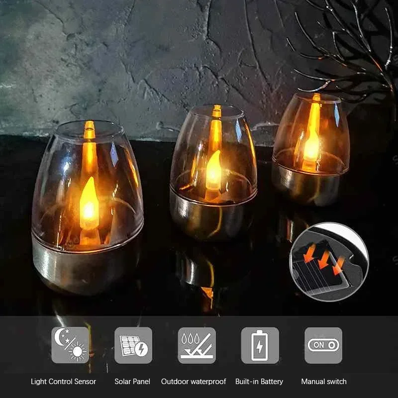 Светодиодные солнечные свечи,  – обзор и цена Halo Outdoor Lighting
