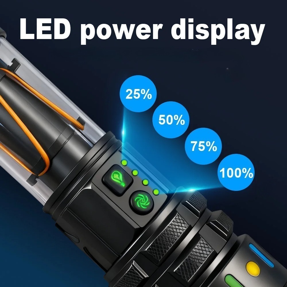 Мощный сверхъяркий светодиодны – обзор и цена Outdoor Lighting Rechargeable
