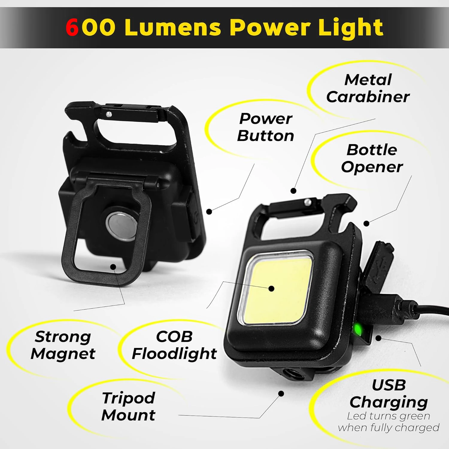 Портативный мини-фонарик-брело – обзор и цена Outdoor Lighting Rechargeable