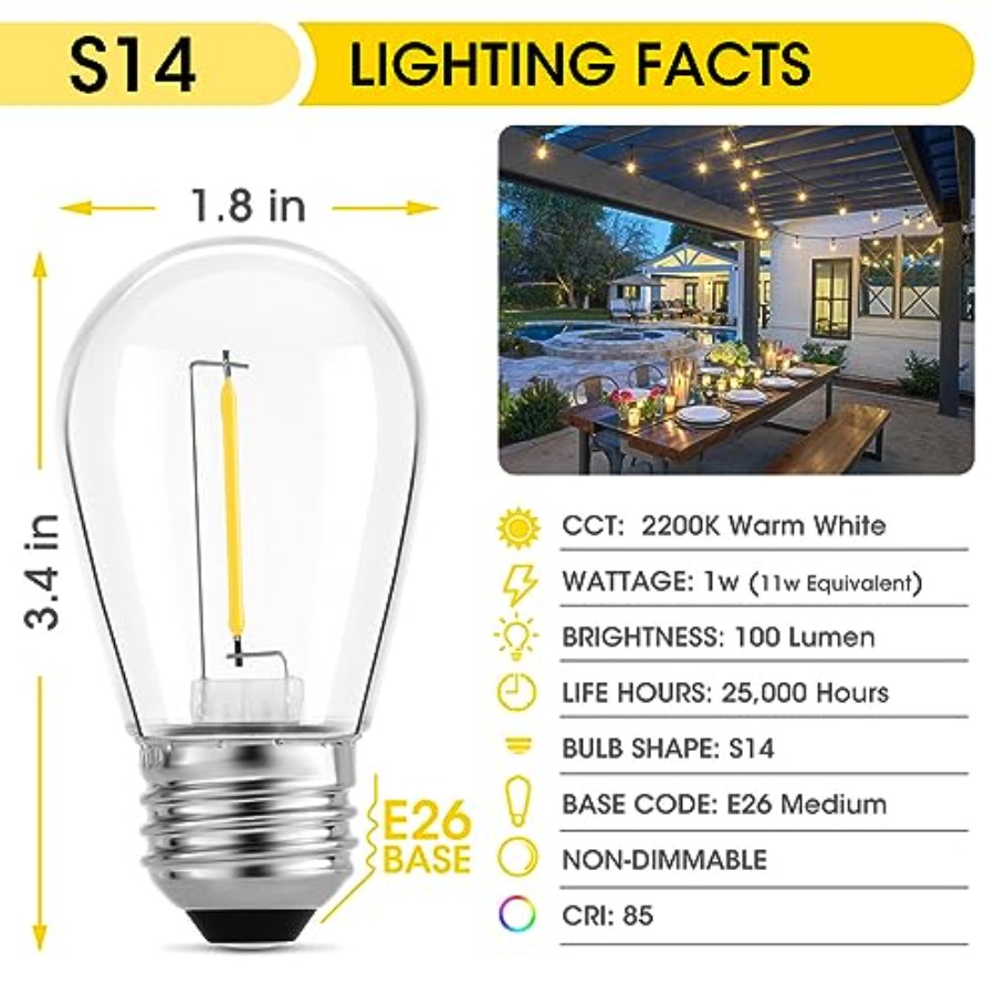 Набор из 36 светодиодных лампо – обзор и цена Outdoor Lighting Rechargeable