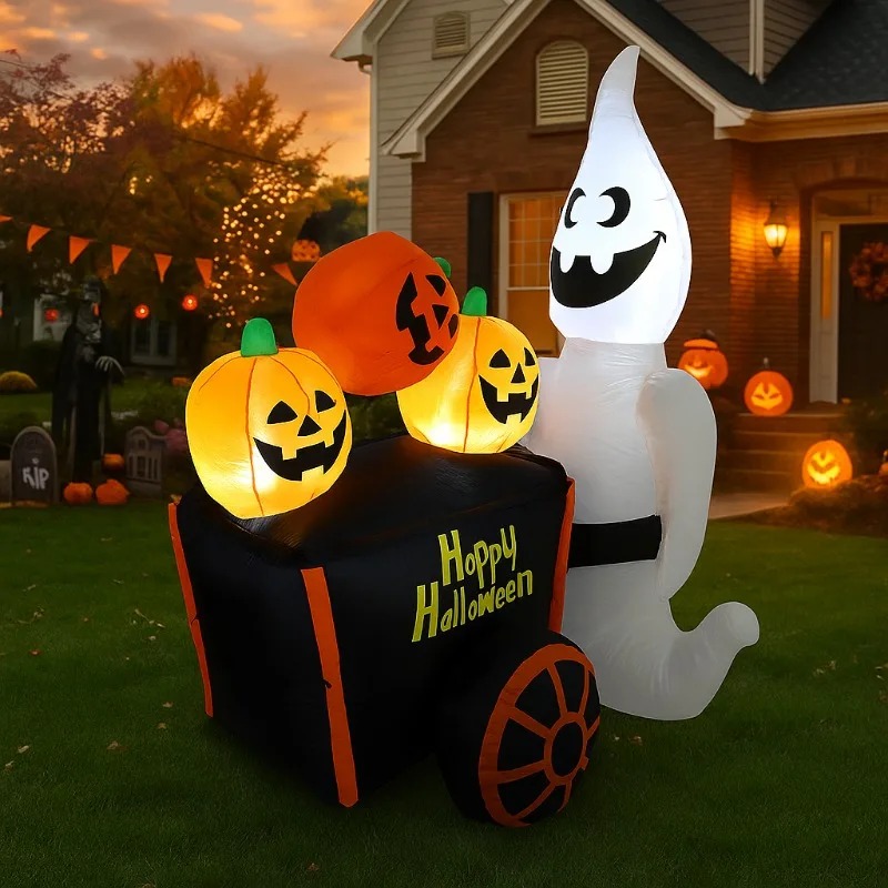 6 футов Хэллоуин уличные празд – обзор и цена Outdoor Lighting Halloween