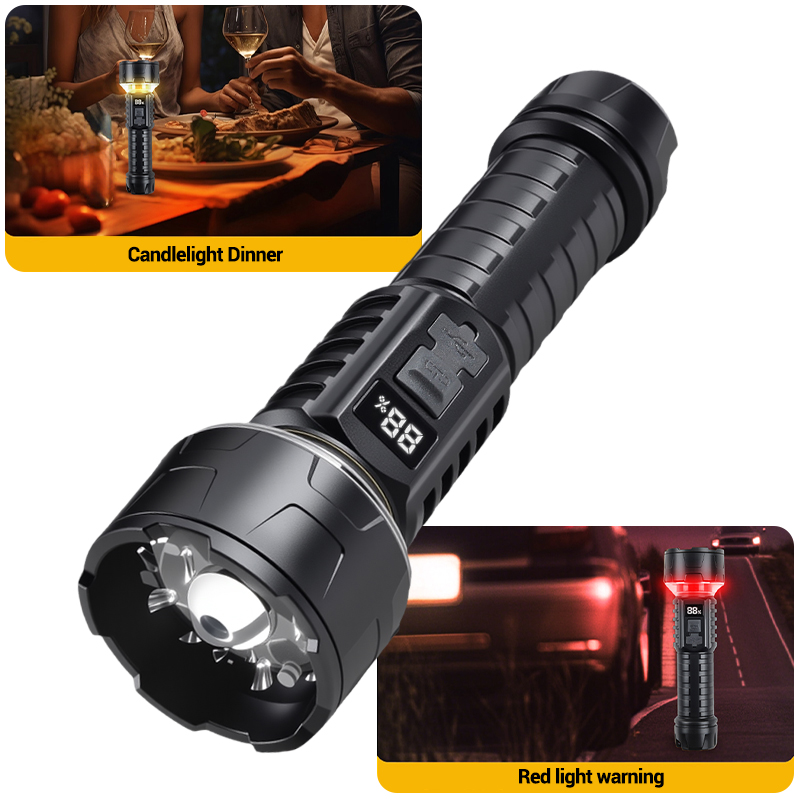 Светодиодный фонарик COB, пере – обзор и цена Outdoor Lighting Rechargeable