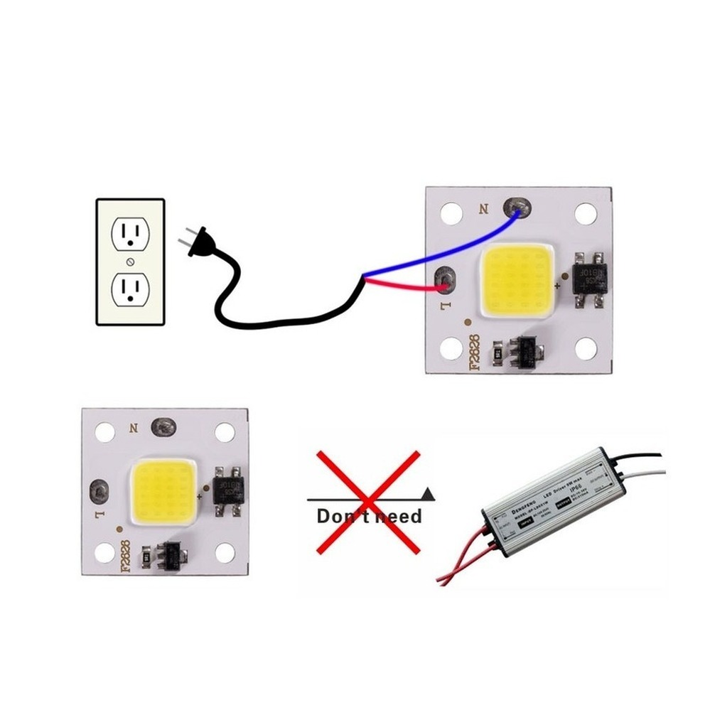 Модуль COB 10 Вт, 220 В светод – обзор и цена Outdoor Lighting Construction