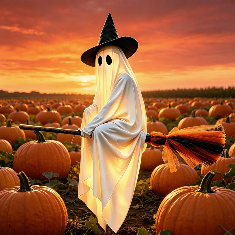 Хэллоуинские летающие метлы и  – обзор и цена Outdoor Lighting Halloween