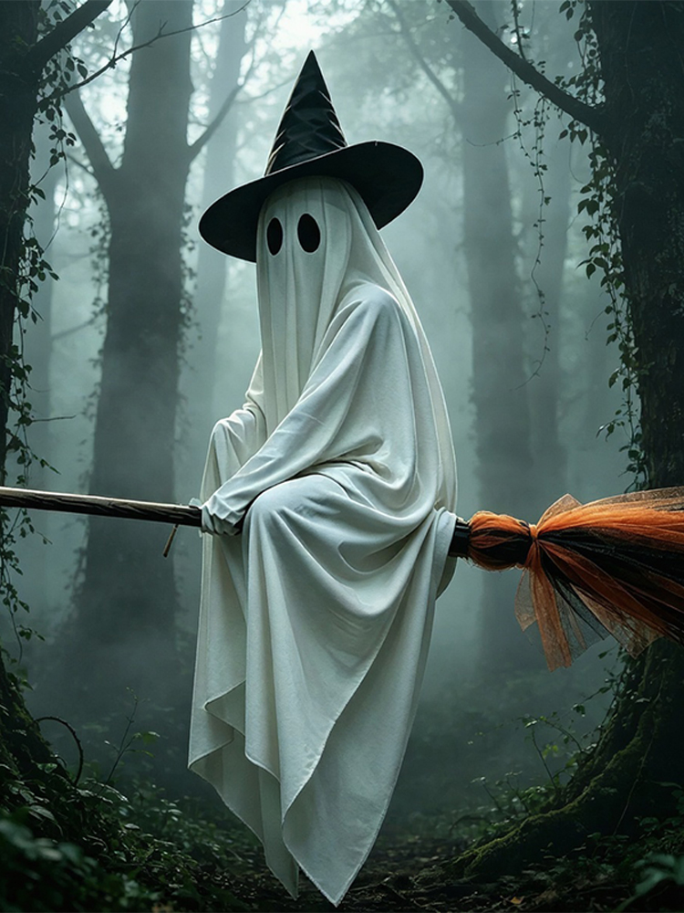 Хэллоуинские летающие метлы и  – обзор и цена Outdoor Lighting Halloween