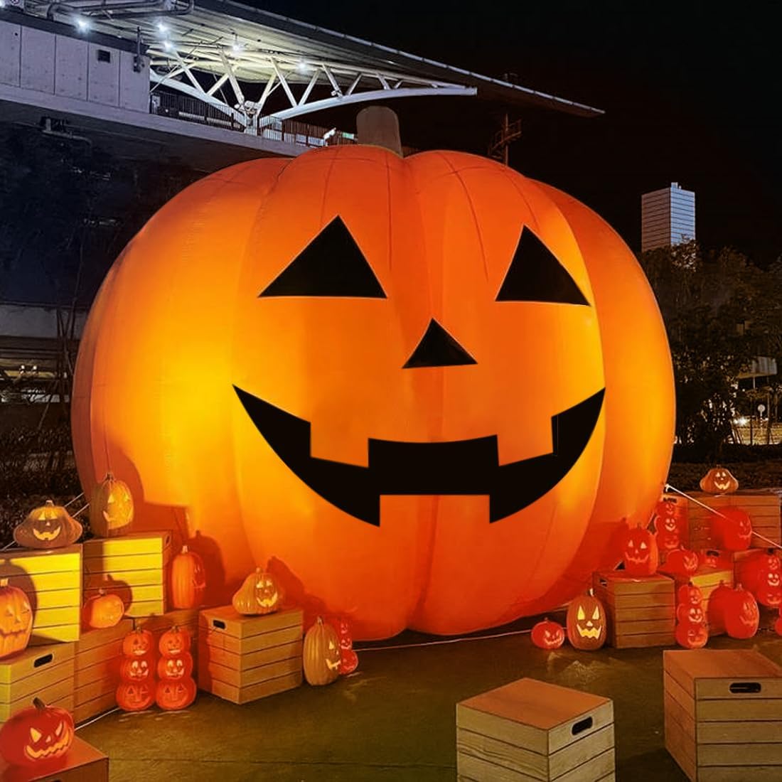 Гигантские надувные украшения  – обзор и цена Outdoor Lighting Halloween