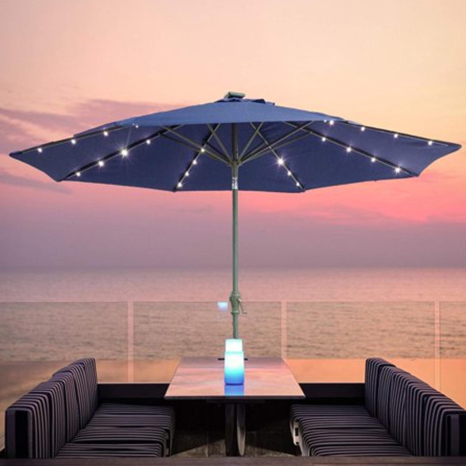 Солнечная гирлянда для зонта с – обзор и цена Halo Outdoor Lighting