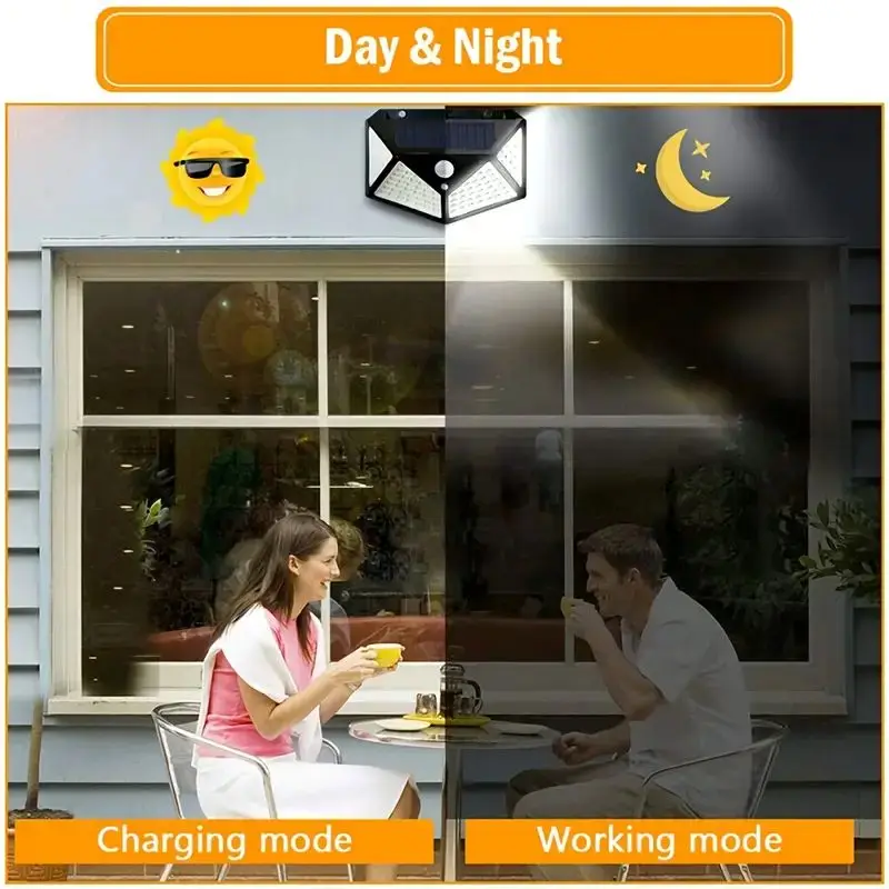 100-светодиодный уличный солне – обзор и цена Outdoor Lighting Construction