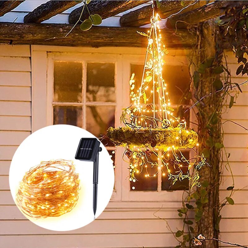 100 LED Солнечная Фея Водонепр – обзор и цена Halo Outdoor Lighting