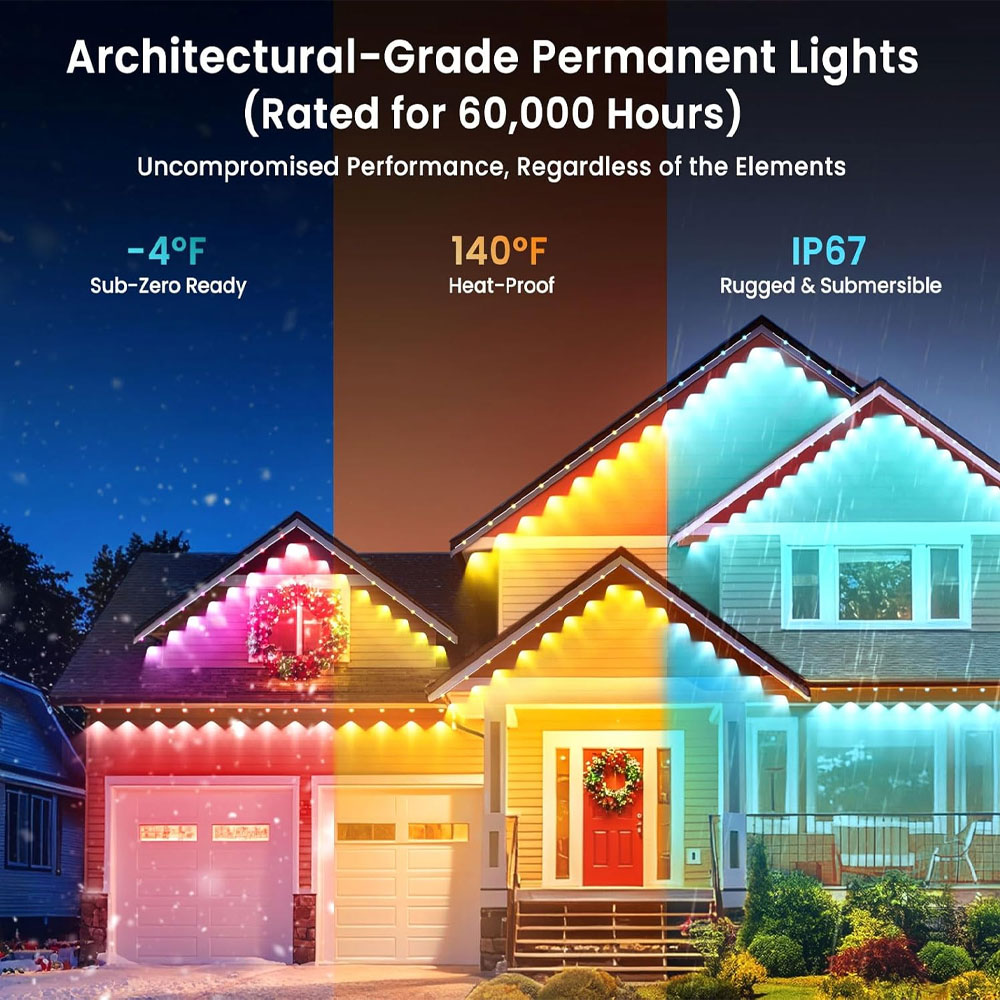 Уличные светодиодные гирлянды  – обзор и цена Outdoor Lighting Halloween